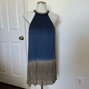 Anthropologie Raga Beaded Mini Dress Size XS